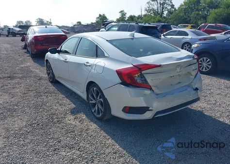 2019 Honda Civic Touring из США, поврежденный, VIN JHMFC1F9XKX005809